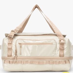 CALPAK Terra Large 50L Duffel Backpack in White Sands - UNUSED